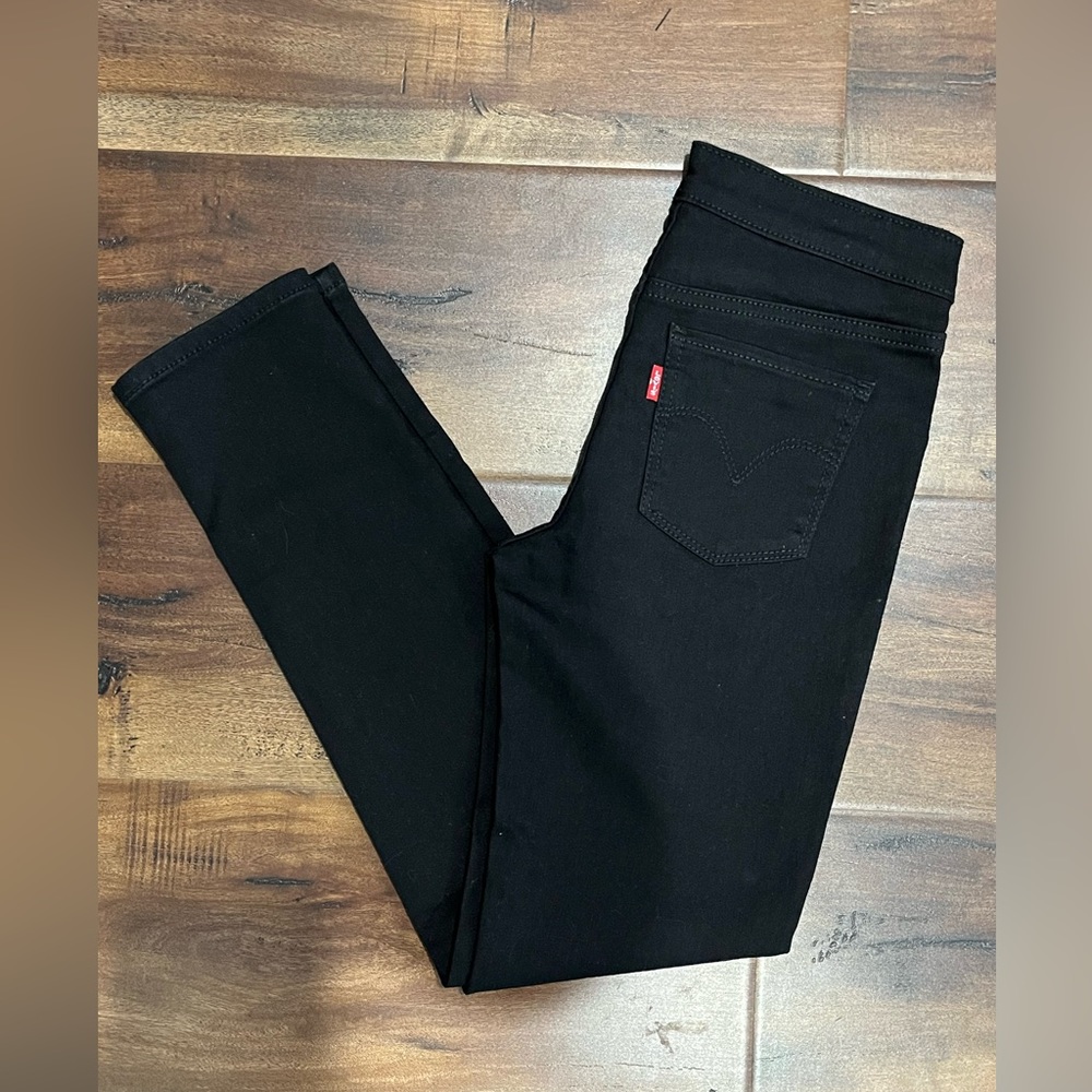 Brand New Girl Levi’s Black Skinny Leggings / Jeans